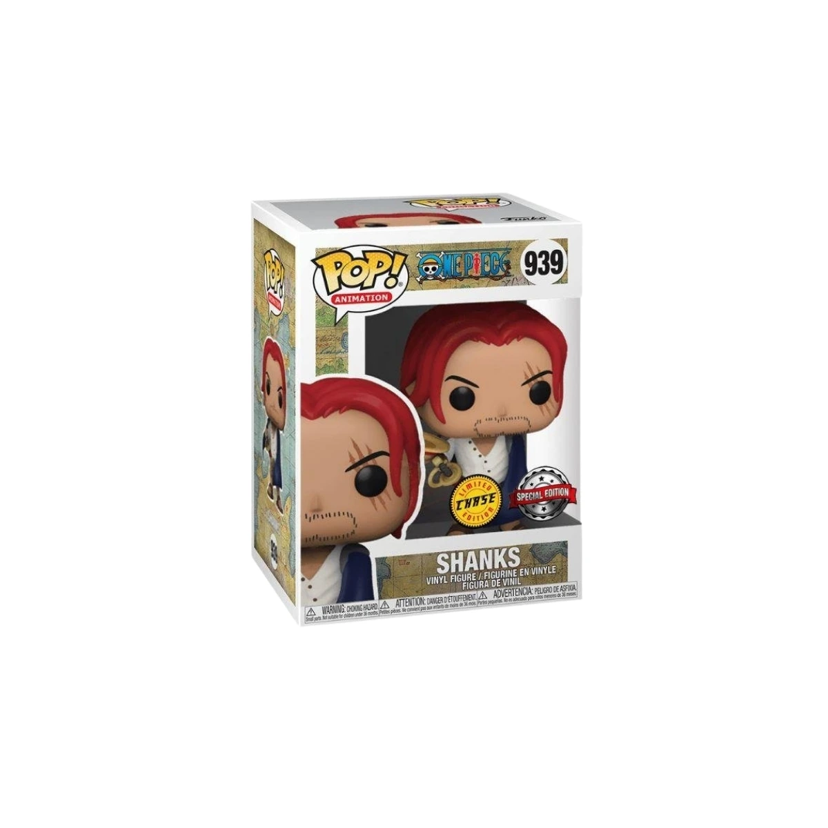 Funko POP! Shanks - One Piece CHASE (Exclusivo) 939