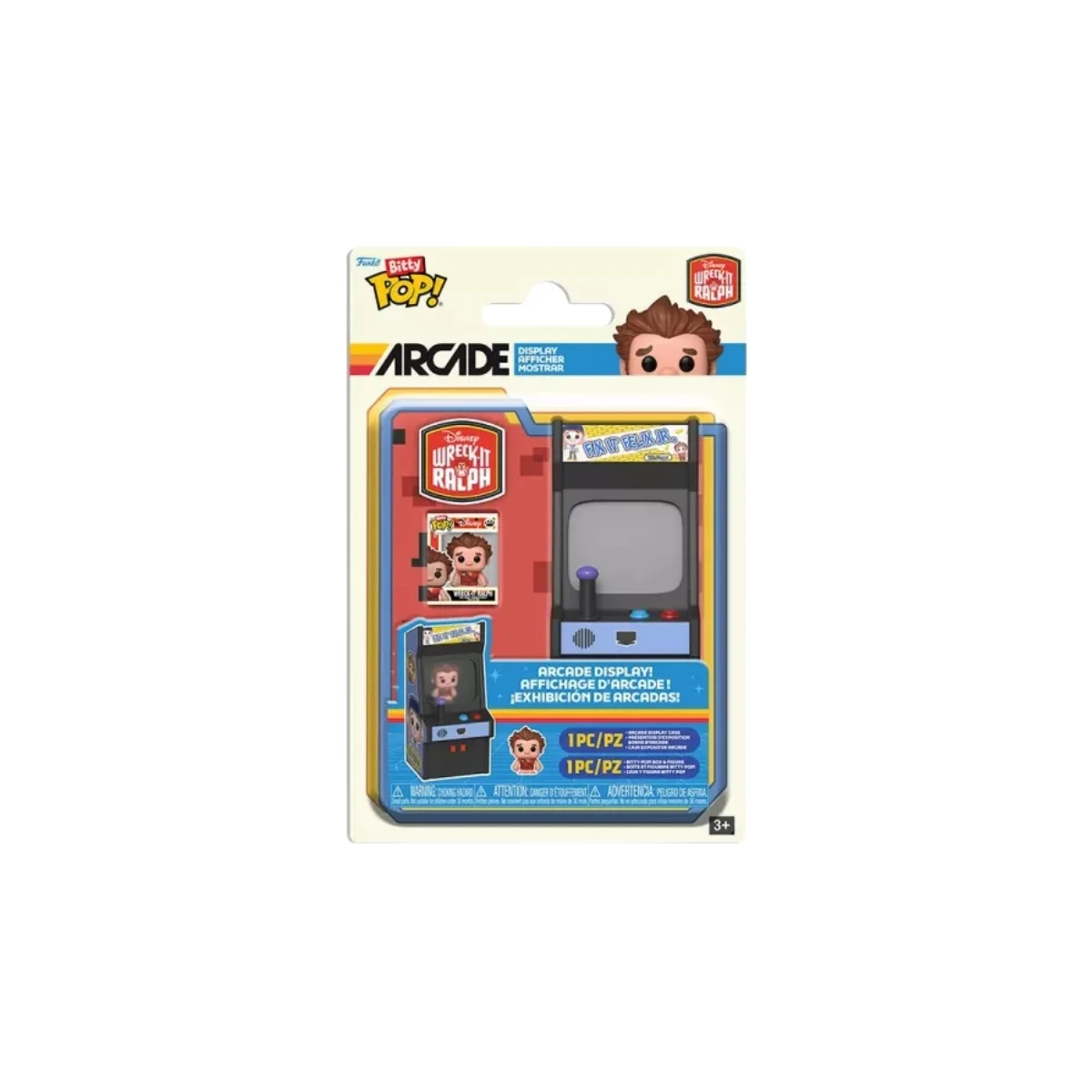 Funko Bitty POP! Arcade Wreck-It Ralph - Disney - Imagen 2