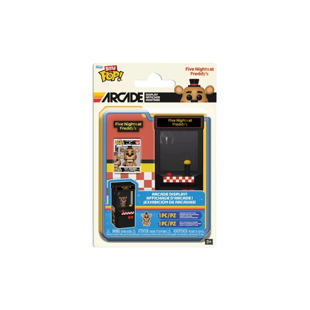 Funko Bitty POP! Arcade Toy Freddy - Five Night at Freddy's - Imagen 2