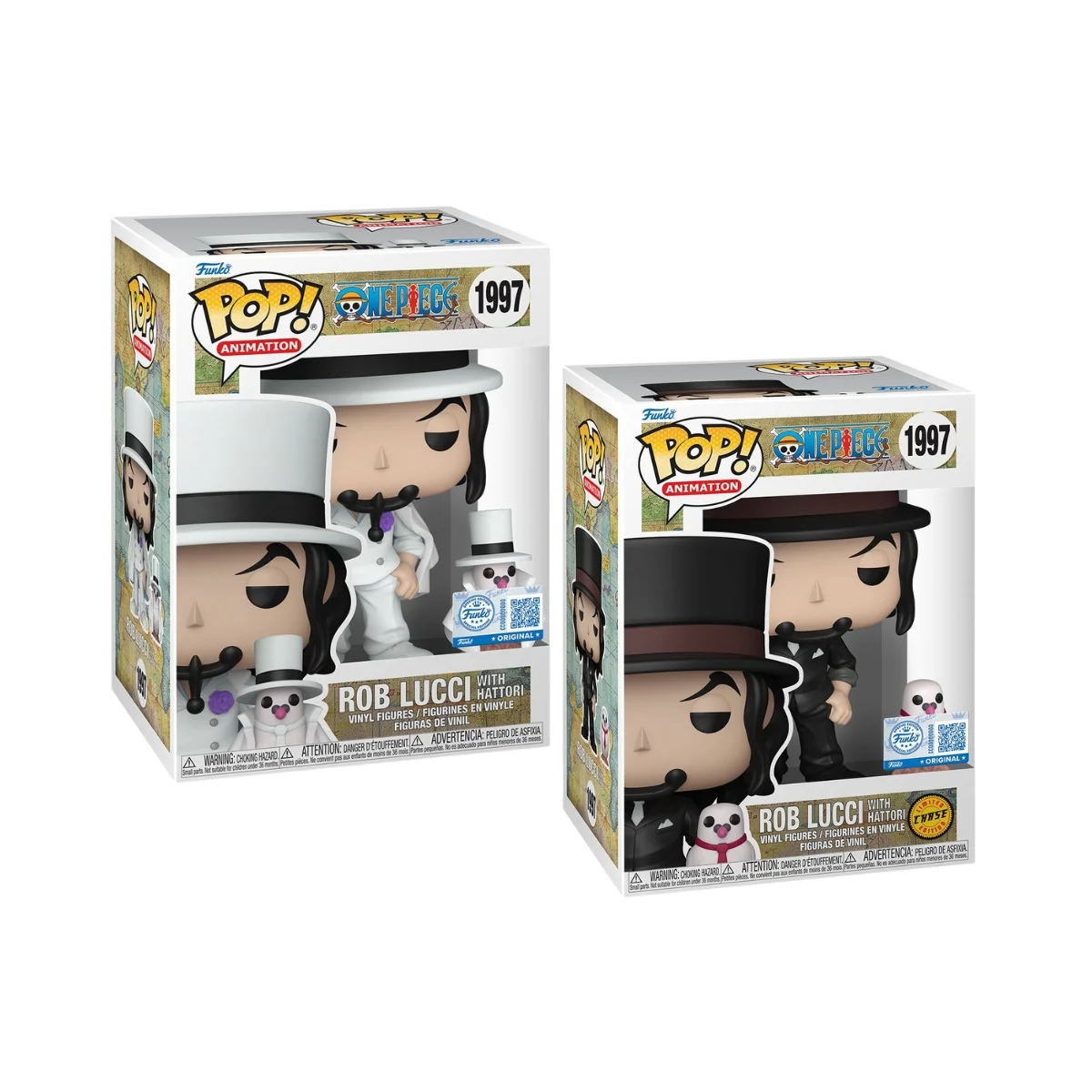 Funko Pop! Rob Lucci Hattori 1997 Bundle  – One Piece
