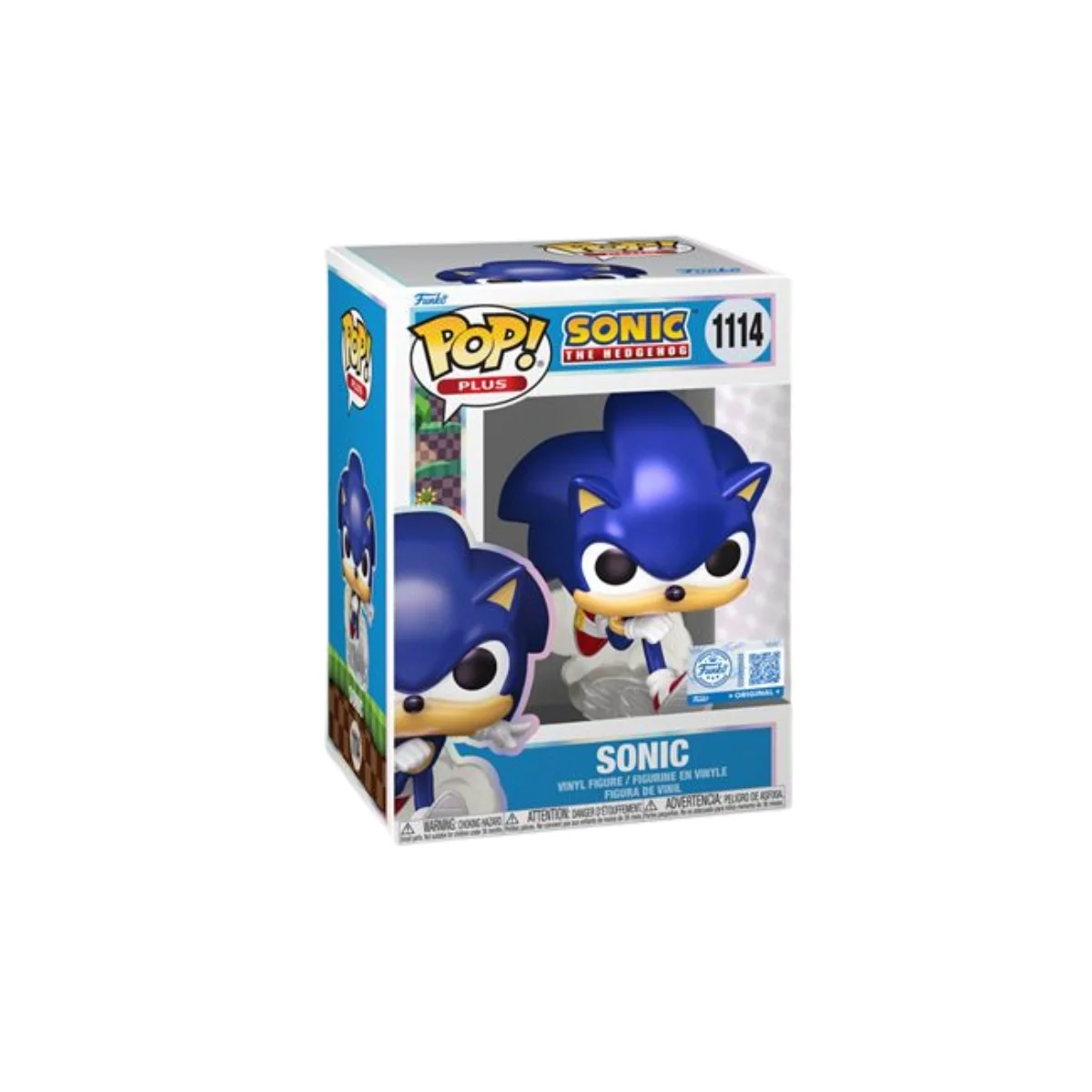 Funko Pop! Sonic 1114 (SE) Plus - Sonic The Hedgehog
