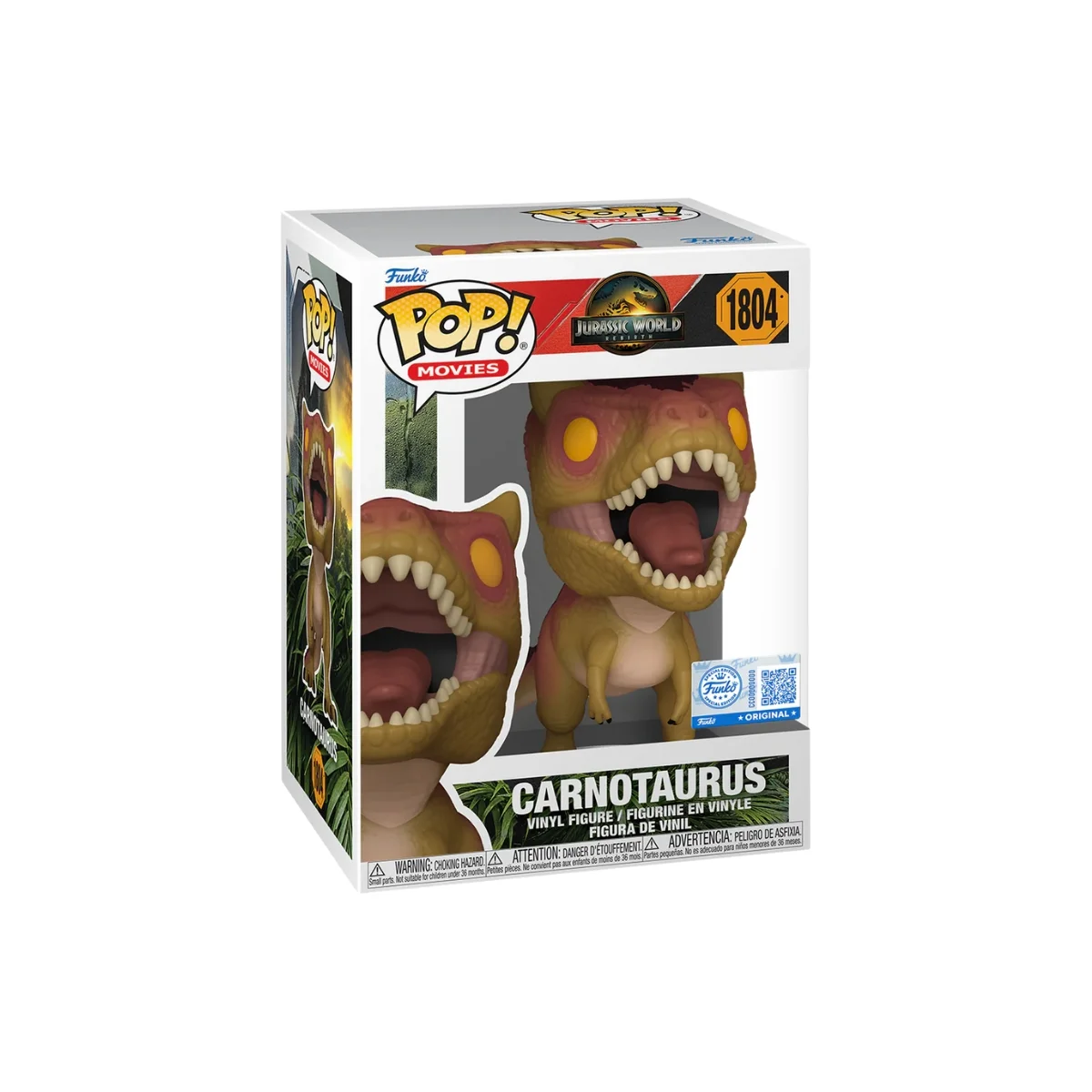 Funko Pop! Carnotaurus 1804 (SE) - Jurassic World Rebirth
