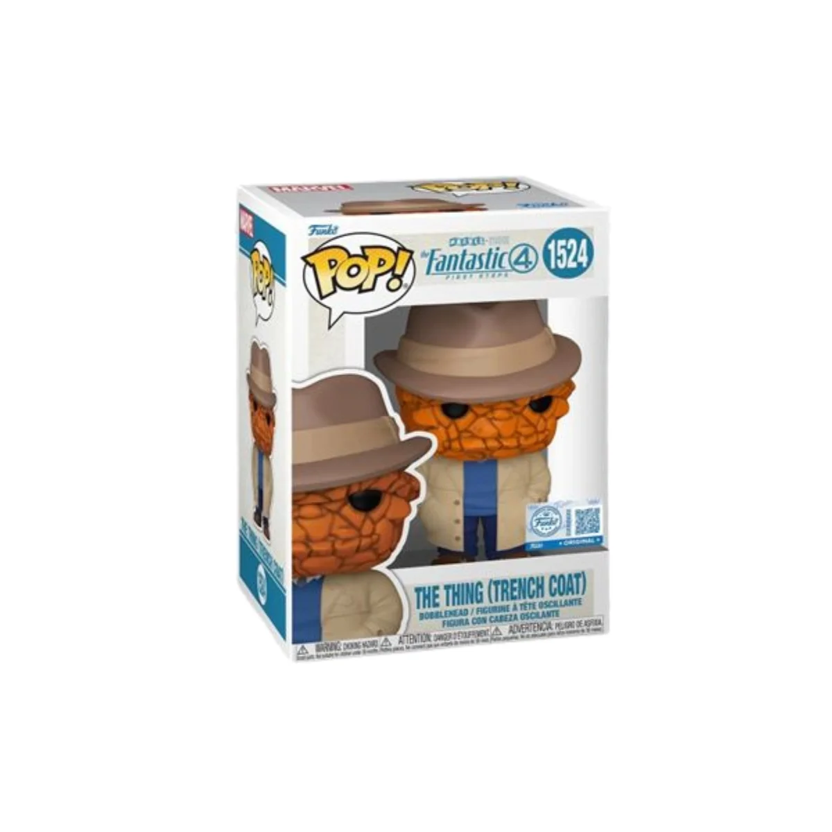 Funko Pop! The Thing Trench Coat 1524 Los 4 Fantásticos