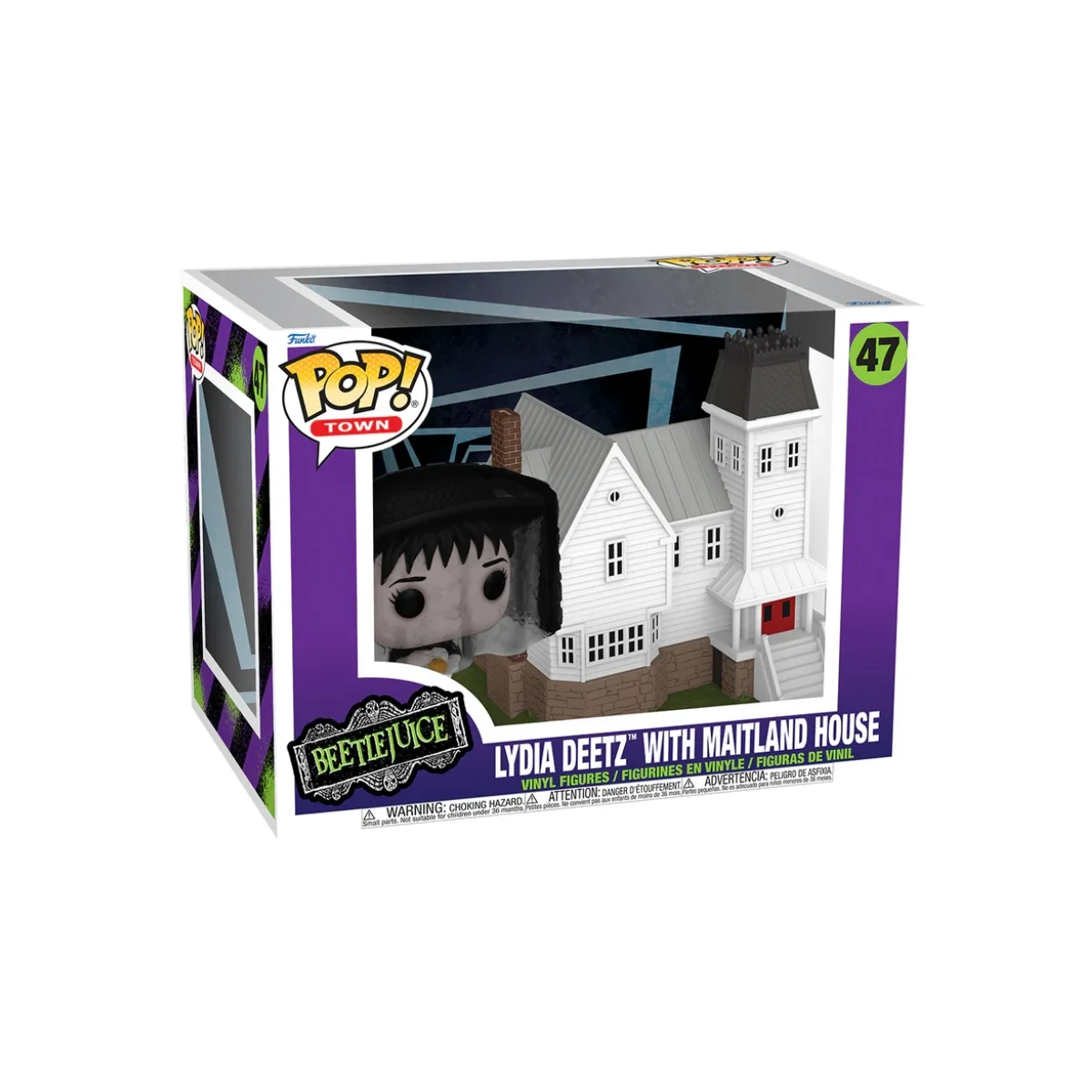 Funko Pop! Town Lydia Deetz with Maitland House 47 - Beetlejuice