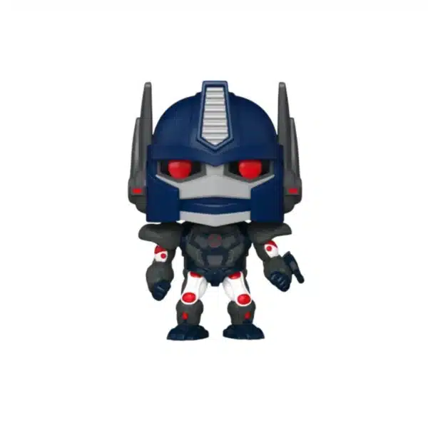 Funko Optimus Primal de Transformer. color azul y ojos rojos